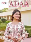 Adaa By Rung Modal Silk Printed Embroidery Kurtis Wholesale Shop In Surat